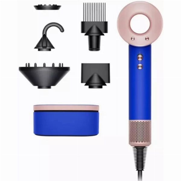 Фен Dyson Supersonic HD07, Blush, Blue, синий
