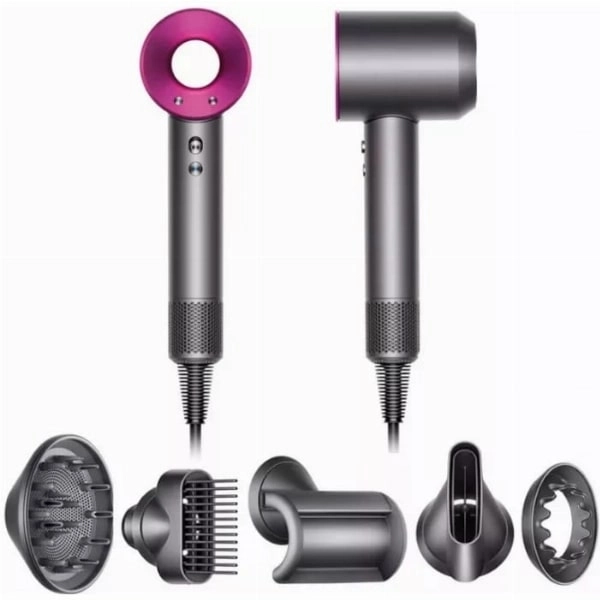Фен Dyson Supersonic HD07, Nickel/Fuchsia