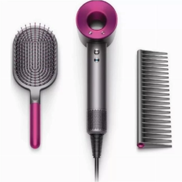 Фен Dyson Supersonic HD07, Nickel/Fuchsia