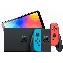 Игровая приставка Nintendo Switch (OLED model) 64 Гб, неоновый синий/неоновый, Red, красный