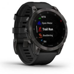 Смарт-часы Garmin Epix (Gen 2) Sapphire, (010-02582-11), Black, черный