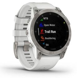 Смарт-часы Garmin Epix (Gen 2) Sapphire, 010-02582-21, White, белый