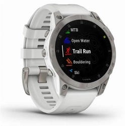 Смарт-часы Garmin Epix (Gen 2) Sapphire, 010-02582-21, White, белый