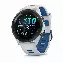 Умные часы Garmin Forerunner 265  Bezel with Whitestone Case and Whitestone/Tidal Blue Silicone Band 0100281011, Black, черный