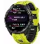 Умные часы Garmin Forerunner 965 Carbon Grey DLC Titanium Bezel with  Case and Amp Yellow/ Silicone Band 0100280912	, Black, черный