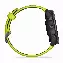 Умные часы Garmin Forerunner 965 Carbon Grey DLC Titanium Bezel with  Case and Amp Yellow/ Silicone Band 0100280912	, Black, черный