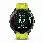 Умные часы Garmin Forerunner 965 Carbon Grey DLC Titanium Bezel with  Case and Amp Yellow/ Silicone Band 0100280912	, Black, черный