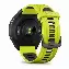 Умные часы Garmin Forerunner 965 Carbon Grey DLC Titanium Bezel with  Case and Amp Yellow/ Silicone Band 0100280912	, Black, черный