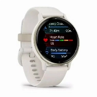 Умные часы Garmin Vivoactive 5 Cream  and Ivory White, Gold, золотистый