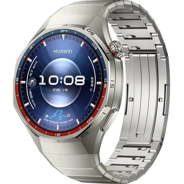 Смарт-часы Huawei Watch GT 6 Pro 46mm, Titanium Silver, серый титан