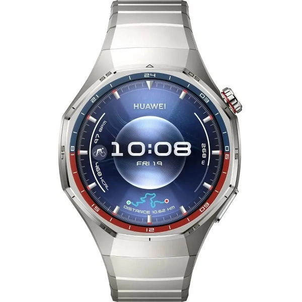 Смарт-часы Huawei Watch GT 6 Pro 46mm, Titanium Silver, серый титан