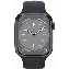 Apple Watch Series 8 41mm Aluminum Case with Sport Band, , размер S/M, Midnight, тёмная ночь
