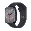 Apple Watch Series 8 41mm Aluminum Case with Sport Band, , размер S/M, Midnight, тёмная ночь