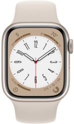 Apple Watch Series 8 45mm Aluminum Case with Sport Band, , размер M/L, Starlight, "сияющая звезда"