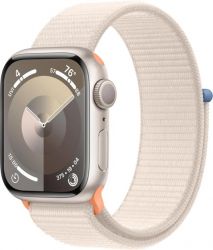 Apple Watch Series 9 45mm Aluminum Case with Sport Loop, Beige, бежевый