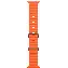 Apple Watch Ultra 2 49mm Titanium Case Ocean Band, Orange, оранжевый