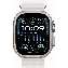 Apple Watch Ultra 2 49mm Titanium Case Ocean Band, White, белый