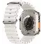Apple Watch Ultra 2 49mm Titanium Case Ocean Band, White, белый