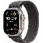 Apple Watch Ultra 2 49mm Titanium Case Trail Loop, синий/, размер M/L, Black, черный