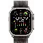 Apple Watch Ultra 2 49mm Titanium Case Trail Loop, синий/, размер M/L, Black, черный