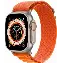 Apple Watch Ultra 49mm Titanium Case with Alpine Loop, , размер S, Orange, оранжевый