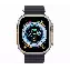 Apple Watch Ultra 49mm Titanium Case with Ocean Band, Midnight, тёмная ночь