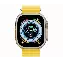 Apple Watch Ultra 49mm Titanium Case with Ocean Band, Yellow, желтый