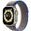 Apple Watch Ultra 49mm Titanium Case with Trail Loop, /серый, размер S/M, Blue, синий