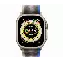 Apple Watch Ultra 49mm Titanium Case with Trail Loop, /серый, размер S/M, Blue, синий