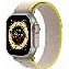 Apple Watch Ultra 49mm Titanium Case with Trail Loop, /бежевый, размер S/M, Yellow, желтый