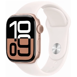 Apple Watch Series 10 42 мм, S/M 130-200 мм, Aluminium Case GPS, Rose Gold