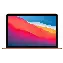 Ноутбук Apple MacBook Air 13" (M1 8C) MGND3, 8/256 ГБ, Gold, золотой