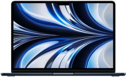 Ноутбук Apple MacBook Air 13" (M2 8C) MLY33, 8/256 ГБ, Black, черный