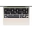 Ноутбук Apple MacBook Air 13" (M3 8C, 8C) MRXT3, 8/256 ГБ, Starlight, "сияющая звезда"