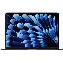 Ноутбук Apple MacBook Air 15" (M2 8C, 10C) MQKX3, 8/512 ГБ, Black, черный