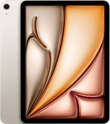 Планшет Apple iPad Air 11 (2024) 256 ГБ, Wi-Fi + Cellular, Starlight, "сияющая звезда"