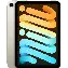 Планшет Apple iPad mini (2021) 64 ГБ, Wi-Fi, Starlight, "сияющая звезда"
