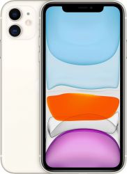 Смартфон Apple iPhone 11 128 ГБ, Dual: nano SIM + eSIM, White, белый