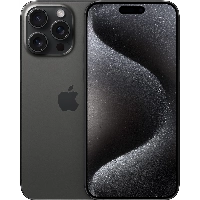 Смартфон Apple iPhone 15 Pro 128 ГБ, Dual: nano SIM + eSIM, Black titanium, черный титан