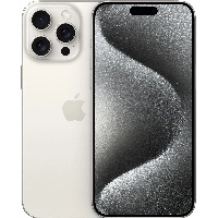 Смартфон Apple iPhone 15 Pro 128 ГБ, Dual: nano SIM + eSIM, White titanium, белый титан