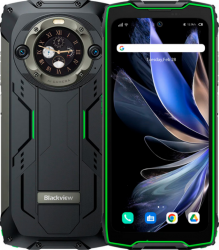 Смартфон Blackview BV9300 Pro, 12/256 GB, Green, зеленый