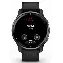 Умные часы Garmin Venu 2S Plus, Slate Stainless Steel Bezel with Black Case and Silicone Band, 0100249611, Black