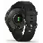Умные часы Garmin Venu 2S Plus, Slate Stainless Steel Bezel with Black Case and Silicone Band, 0100249611, Black