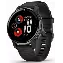 Умные часы Garmin Venu 2S Plus, Slate Stainless Steel Bezel with Black Case and Silicone Band, 0100249611, Black