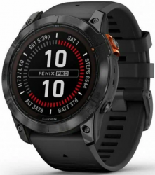 Умные часы Garmin Fenix 7X Pro, Solar Black 0100277801