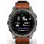 Умные часы Garmin Fenix 7 Pro Sapphire Solar, Chestnut Leather Band, 47 мм, 0100277730, Brown