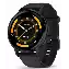 Умные часы Garmin VENU 3S Slate stainless Leather Band, Black