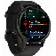 Умные часы Garmin VENU 3S Slate stainless Leather Band, Black