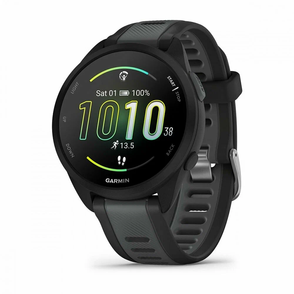 Умные часы Garmin Forerunner 165 Music 0100286330	, Black, черный